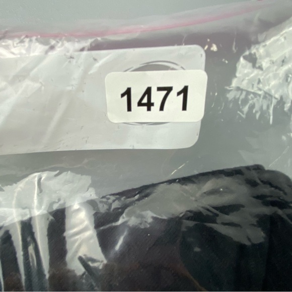 WHBM black v-neck striped sheer lightweight sleeveless top wms sz medium - Picture 12 of 13